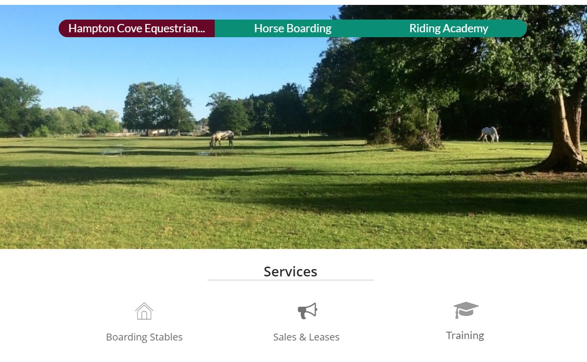 Hampton Cove Equestrian Center