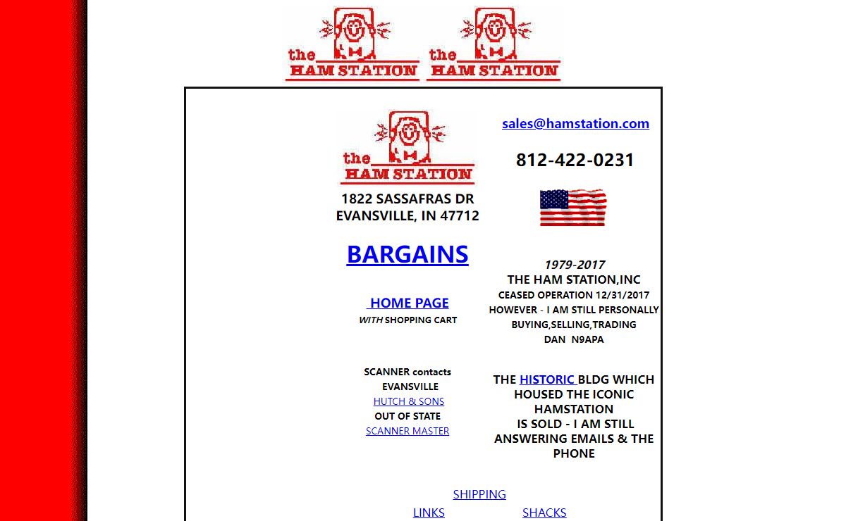 THE HAM STATION HOME PAGE