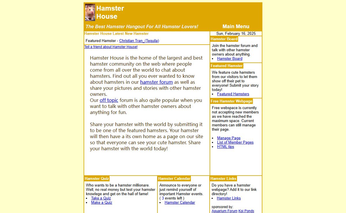 Hamster House - the best hamster hangout