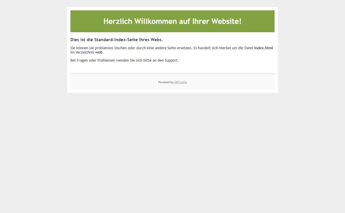 Herzlich Willkommen!