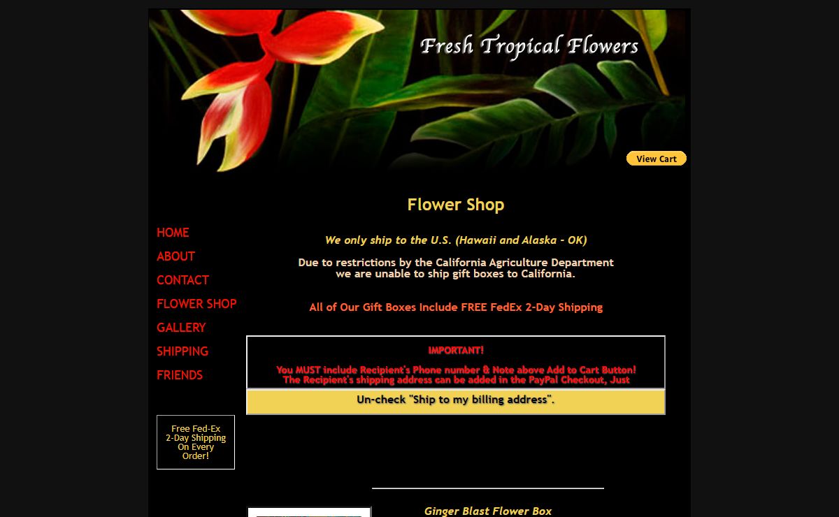 hanatropicalflowers.com
