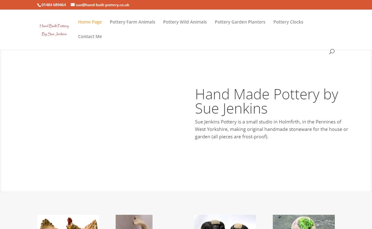 Hand Built Pottery |