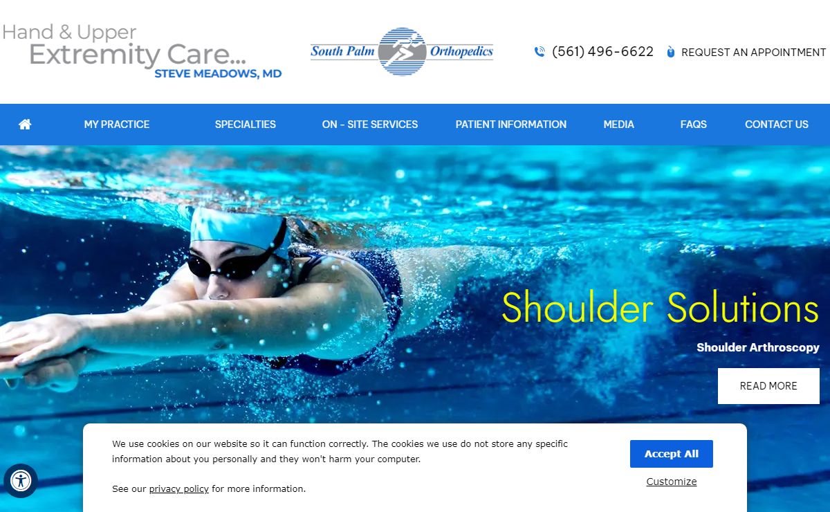 Dr Steve Meadows | Hand Surgeon Delray Beach | Upper Extremity Surgeon Delray Beach, FL
