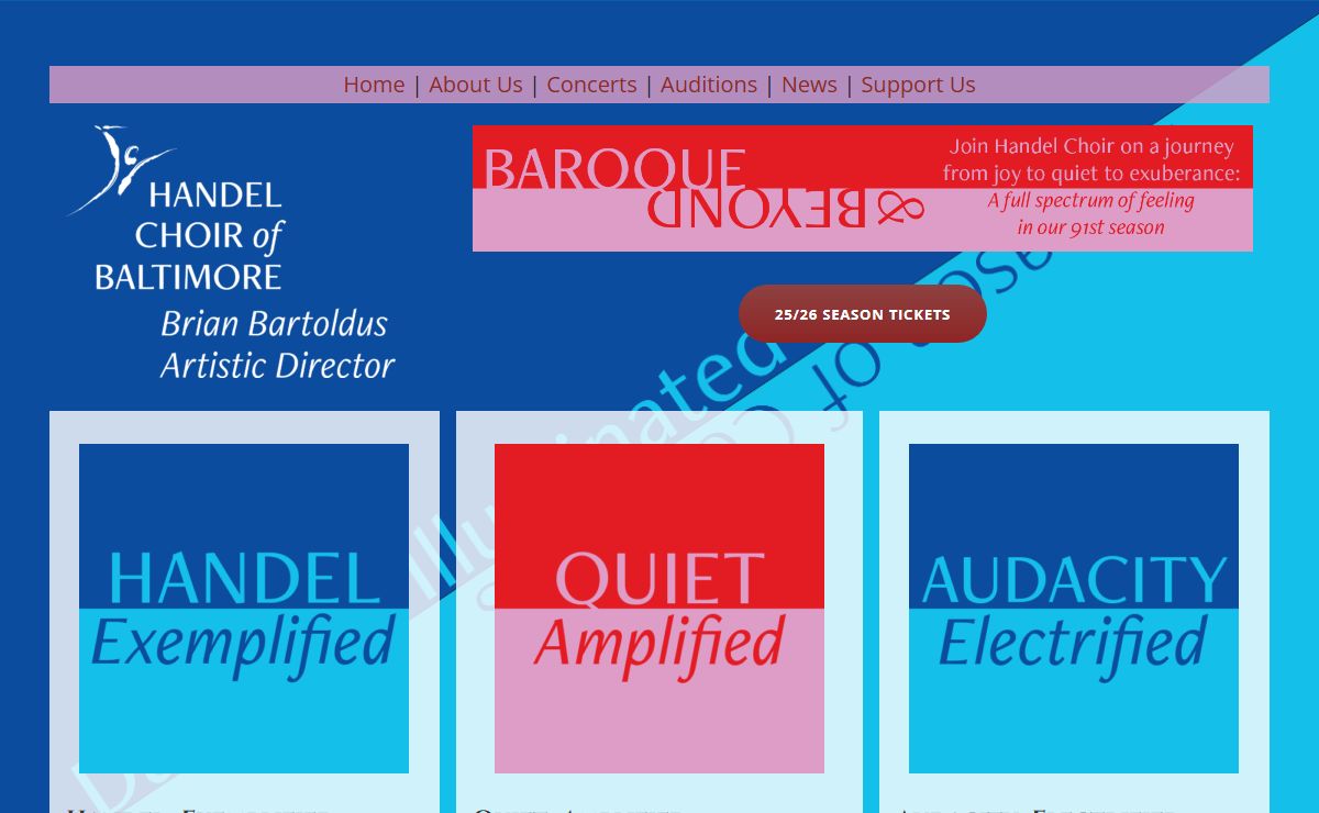 Handel Choir of Baltimore – Baroque & Beyond