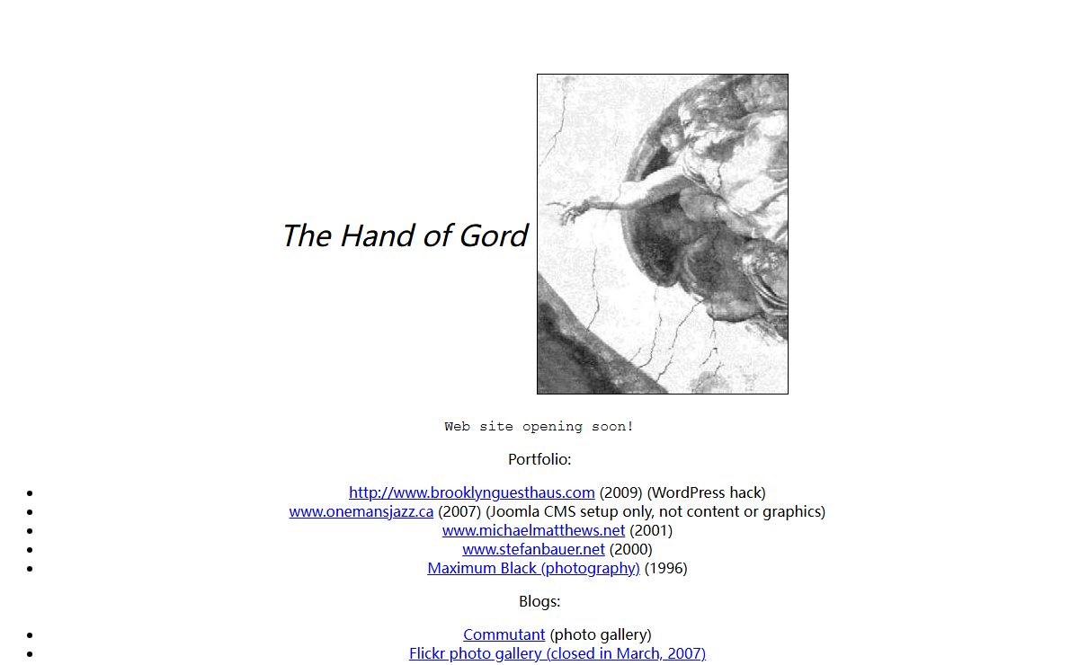 The Hand of Gord