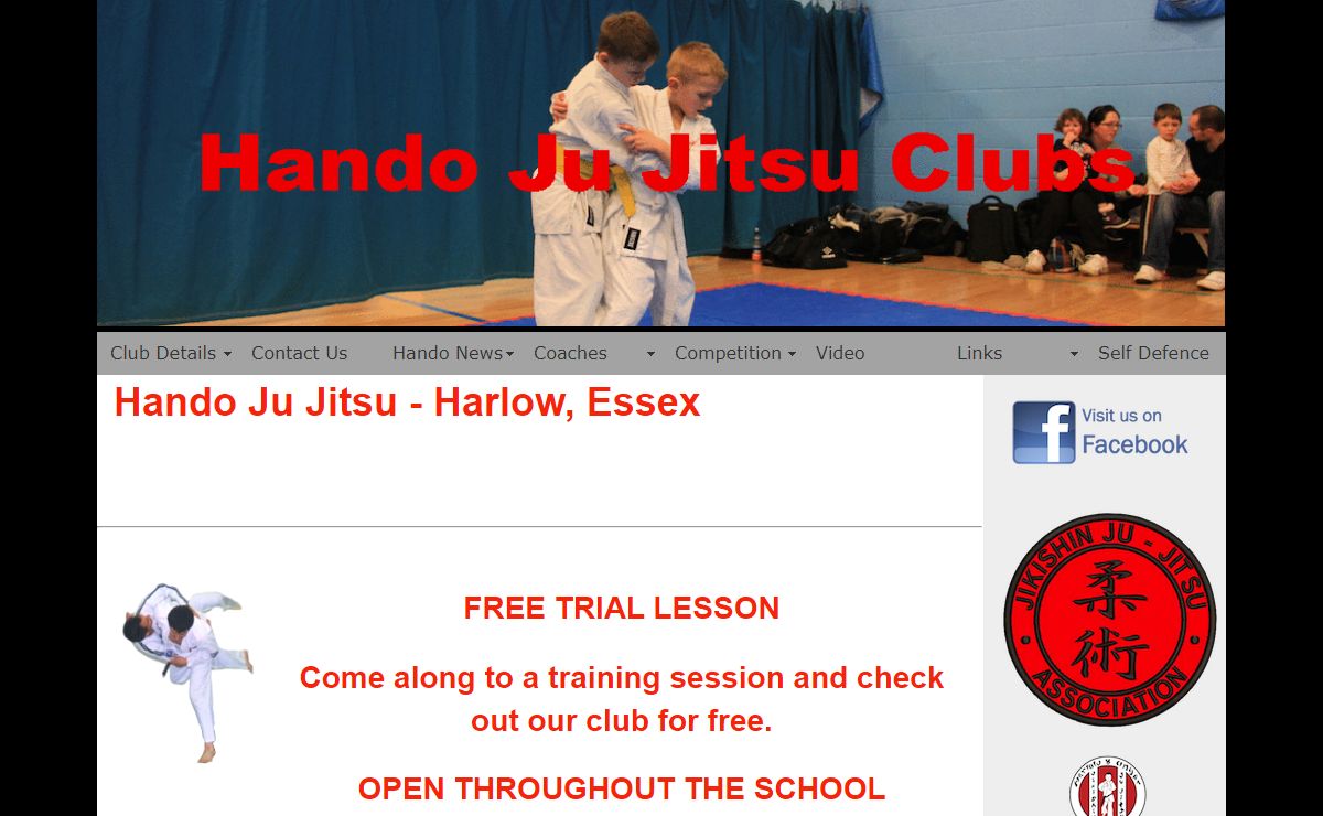 Hando Ju Jitsu Clubs - Ju Jitsu, Self Defence & Martial Arts Training for Adults & Juniors in Harlow & Ongar Essex