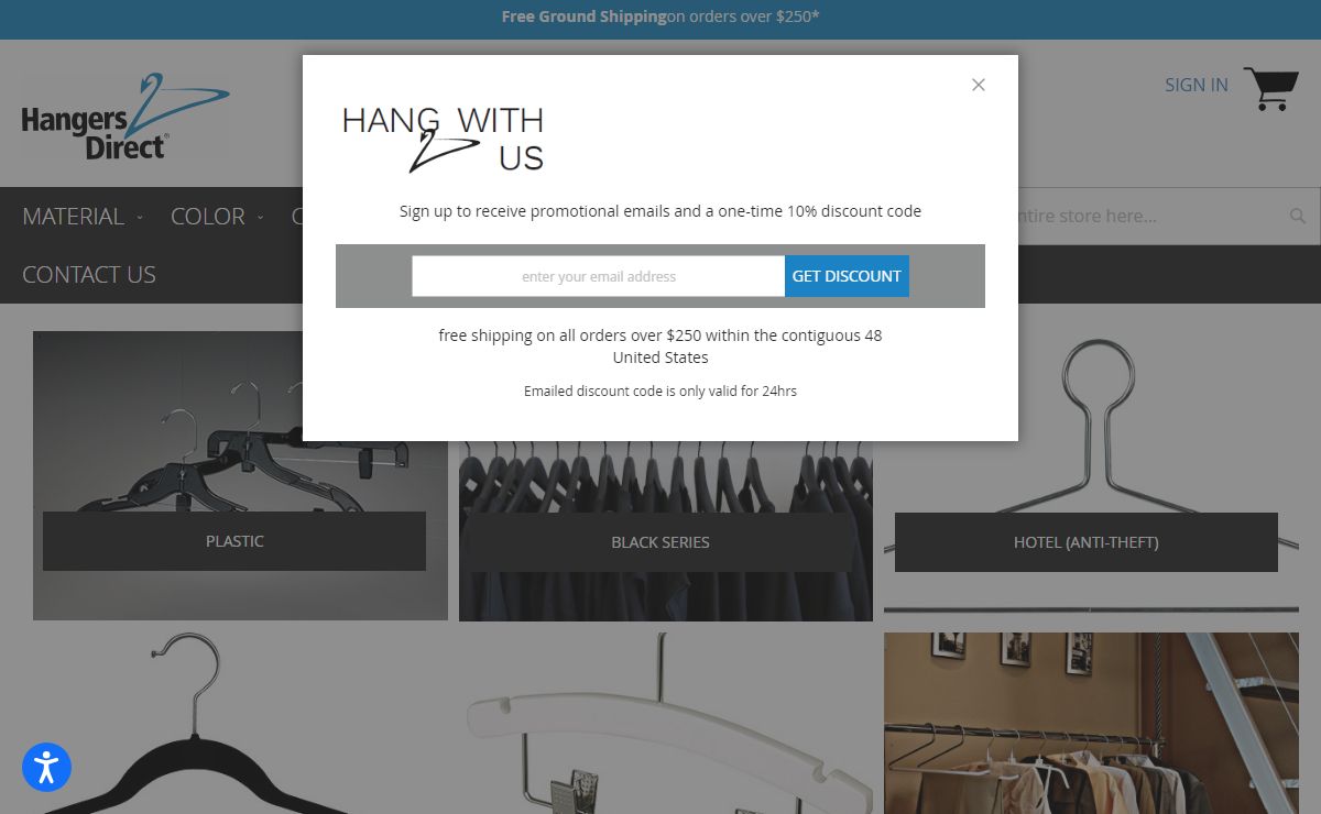 Wooden Hangers, Plastic Clothing Hangers, & Commercial Hangers