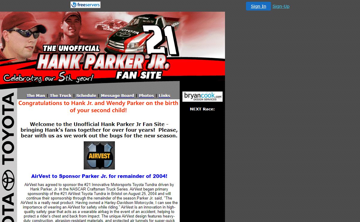 Hank Parker Jr. - The Unofficial Fan Site  www.hankparkerjr.4mg.com