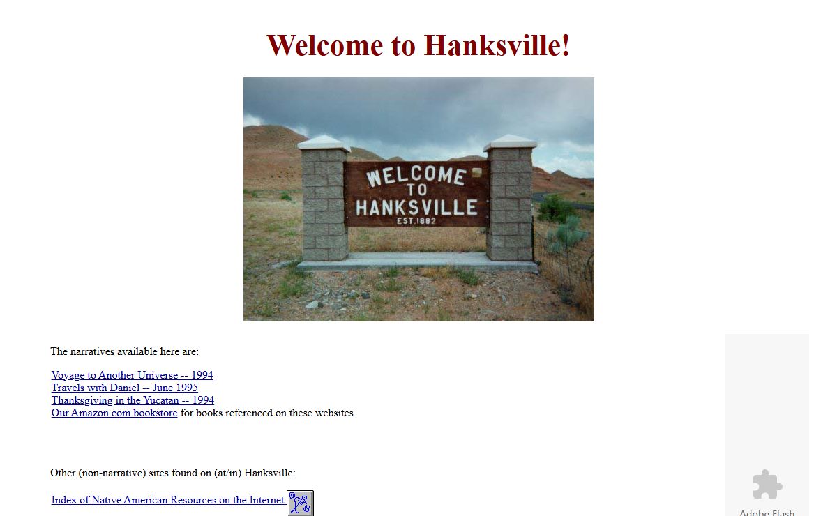 Welcome to Hanksville