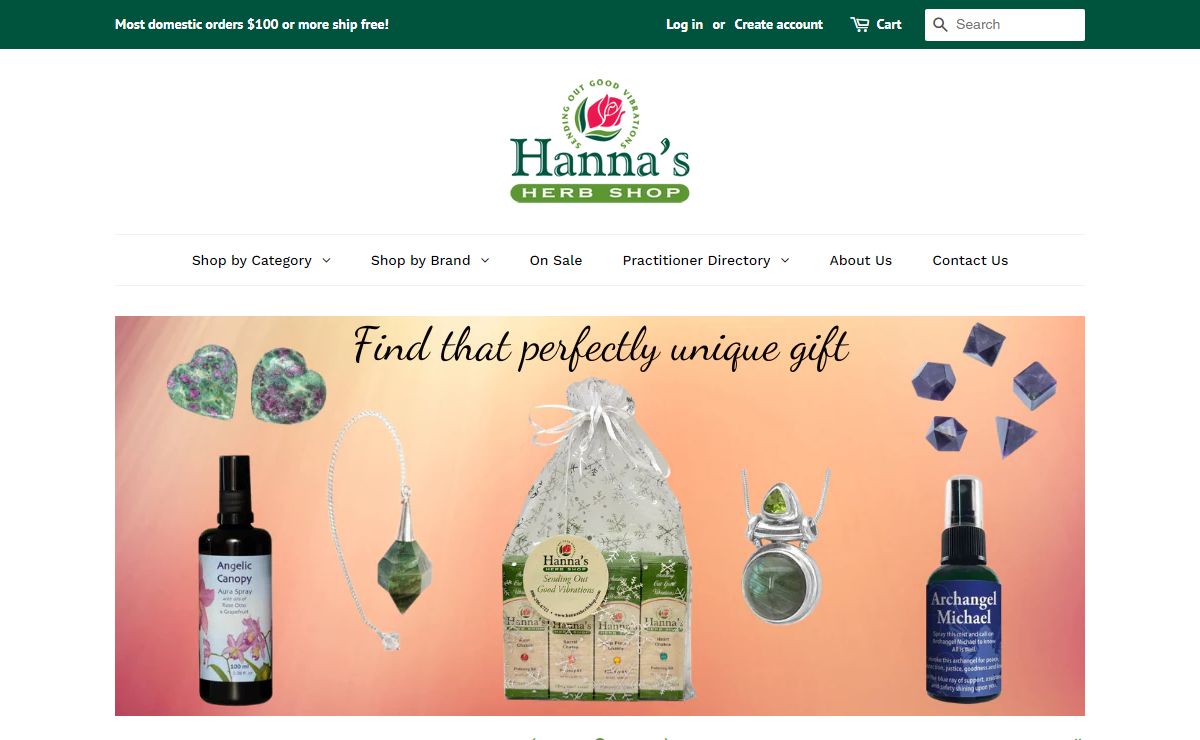 Hanna's Herb Shop – Hanna's Herb Shop