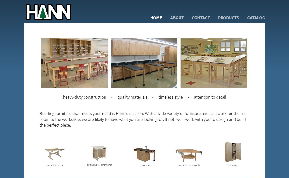 Hann Manufacturing, Inc. - Hann Manufacturing Inc. - School furniture