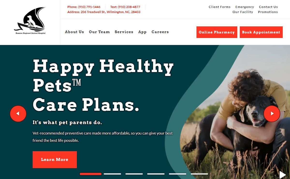 Homepage | Hanover Regional Animal Hospital