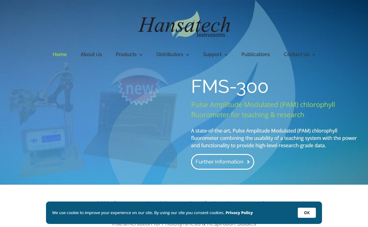 Hansatech Instruments Ltd – Instrumentation for Photosynthesis & Respiration Research