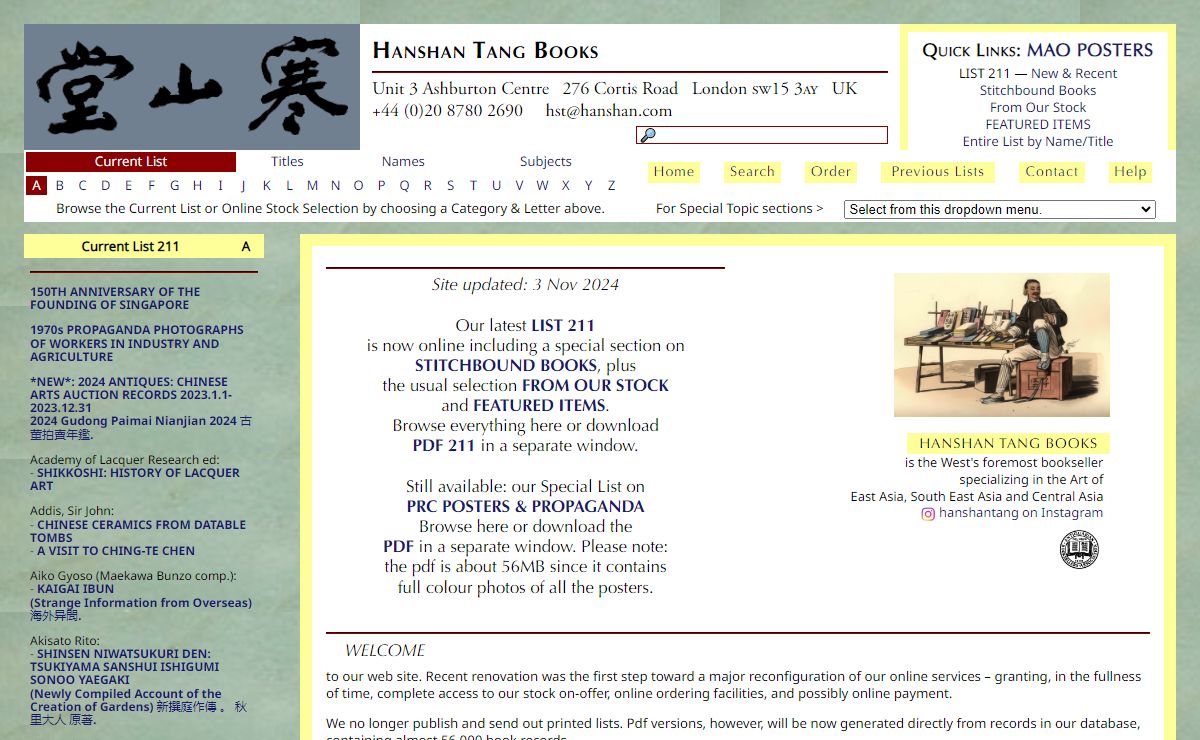 Hanshan Tang Books