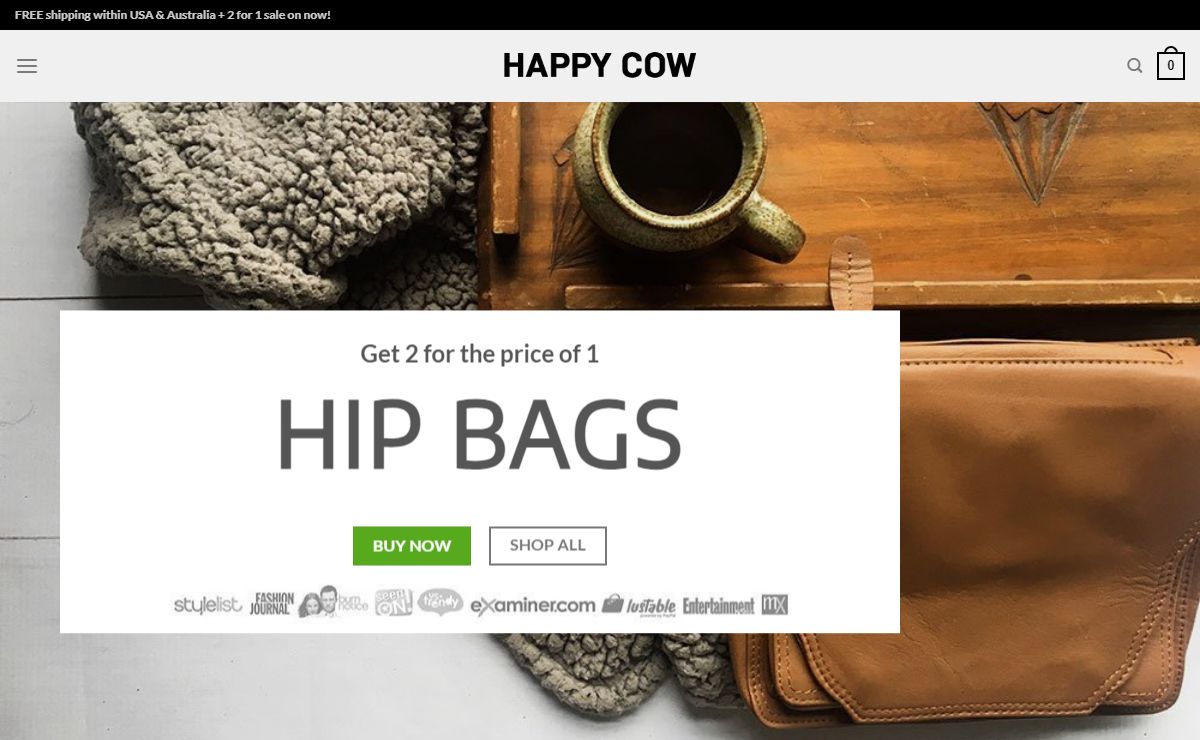 Happy Cow – Making Hip Bags Cool Since 2003