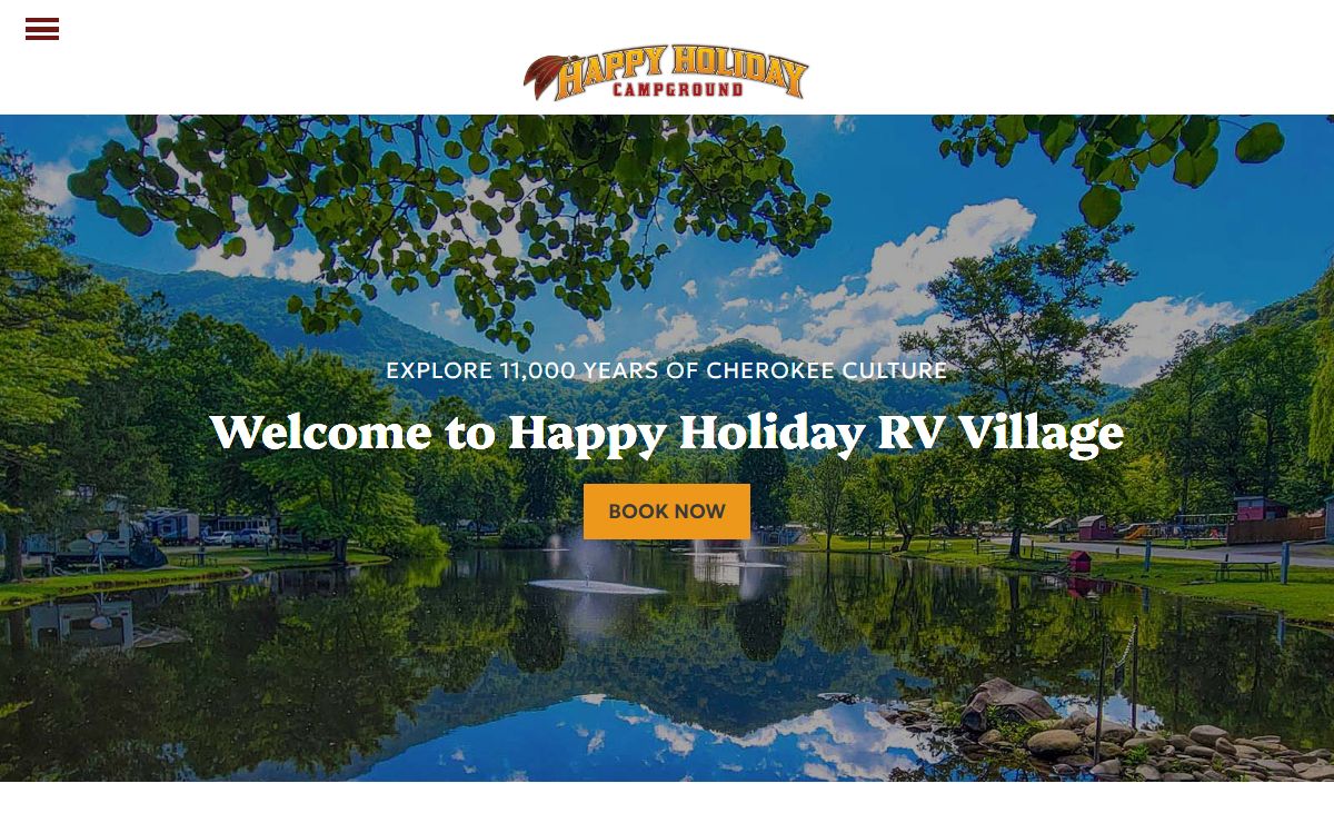 Happy Holiday RV Village | RV Park & Campground in Cherokee, NC