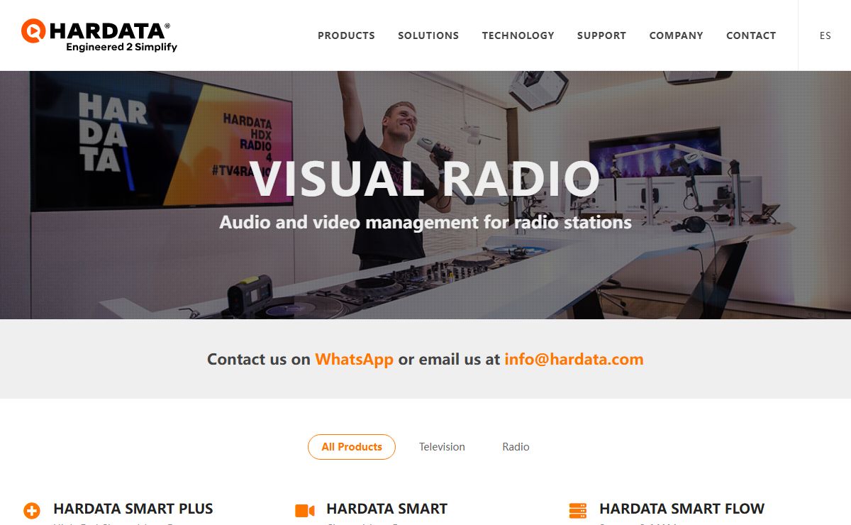 Hardata | Channel-In-a-Box & Storage | Radio Automation