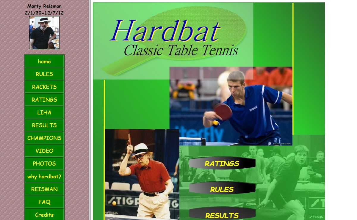 Classic Hardbat Table Tennis