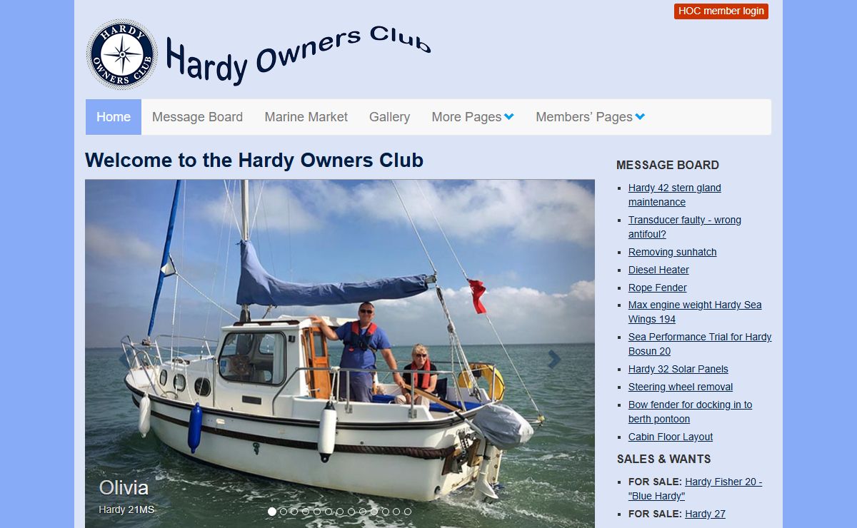 Hardy Motor Boat Owners Club Home Page