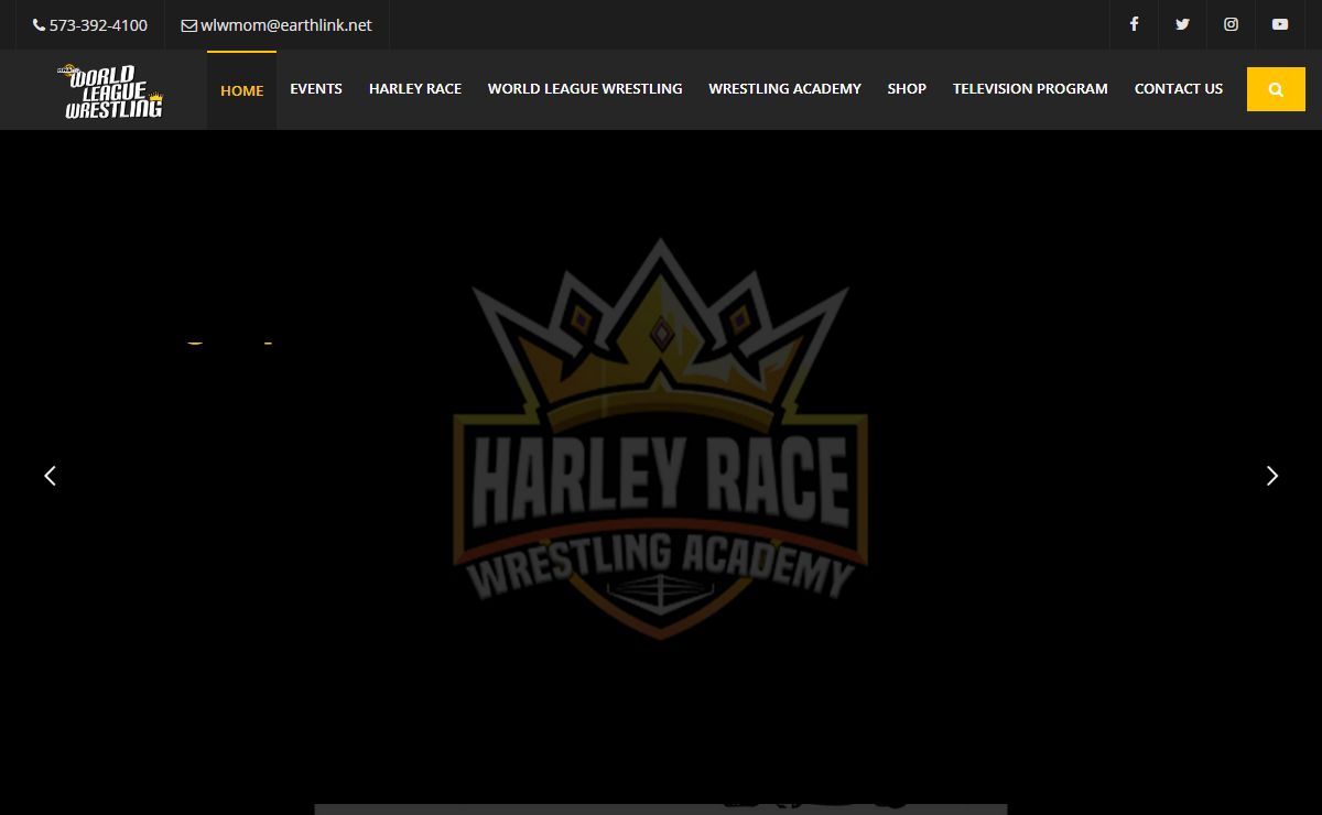 Welcome to Harley Race's NWA World League Wrestling!
