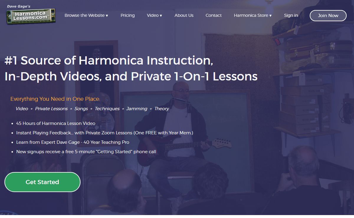 Harmonica Lessons [Official Site] - Absolute Beginners, Intermediate to Advanced Harmonica Video Tutorials | Best Online Harmonica Classes | How to Play Harmonica Songs | Free Private Lesson with Year Membership