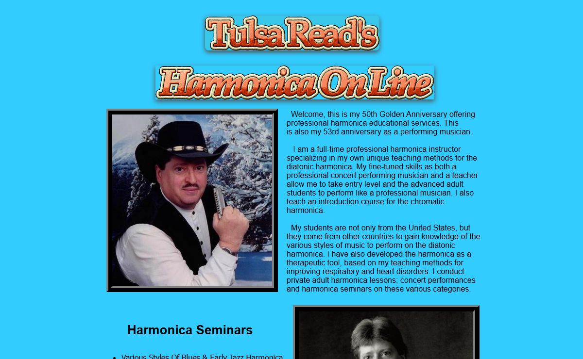 Tulsa Read's Home Page