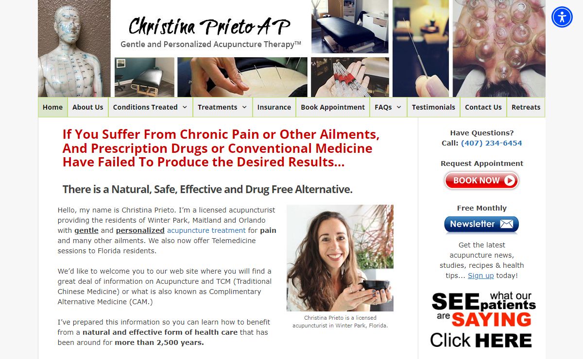 Acupuncture Winter Park FL - Christina M. Prieto, AP