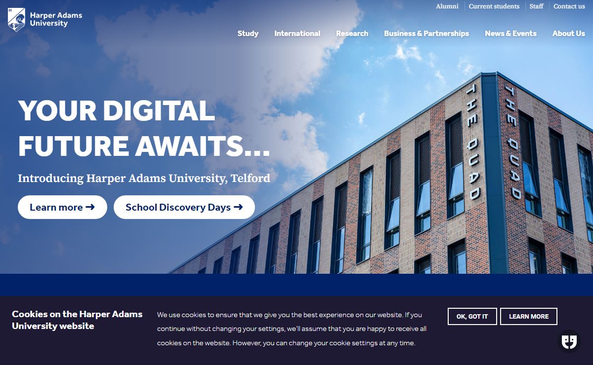Harper Adams University - Home