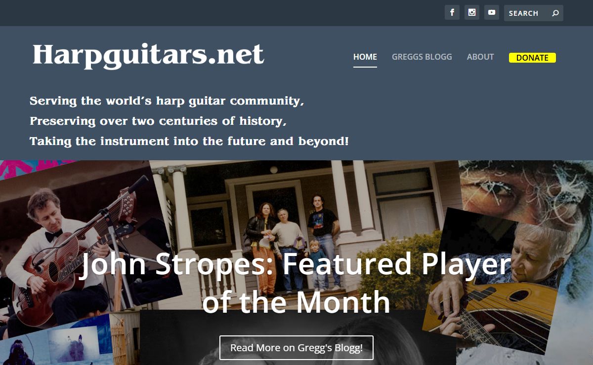 Gregg's Blogg | Harp Guitar Chronicles