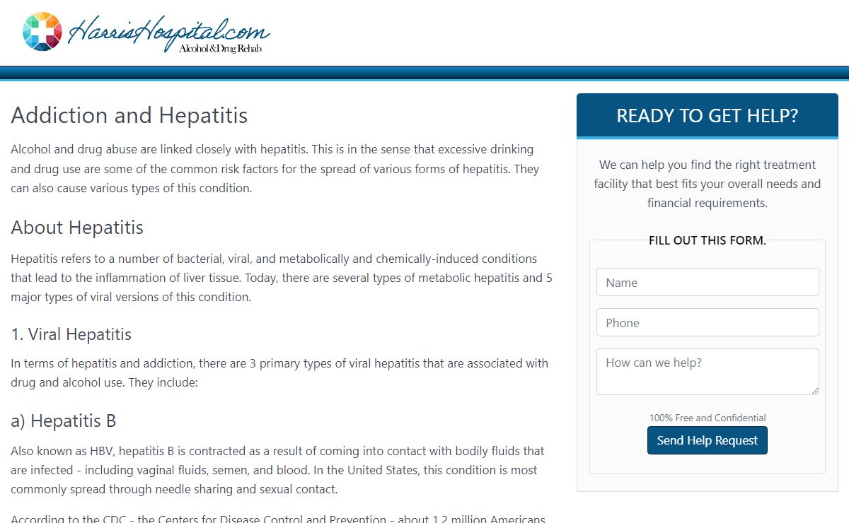harrishospital.com - Alcohol And Drug Rehab
