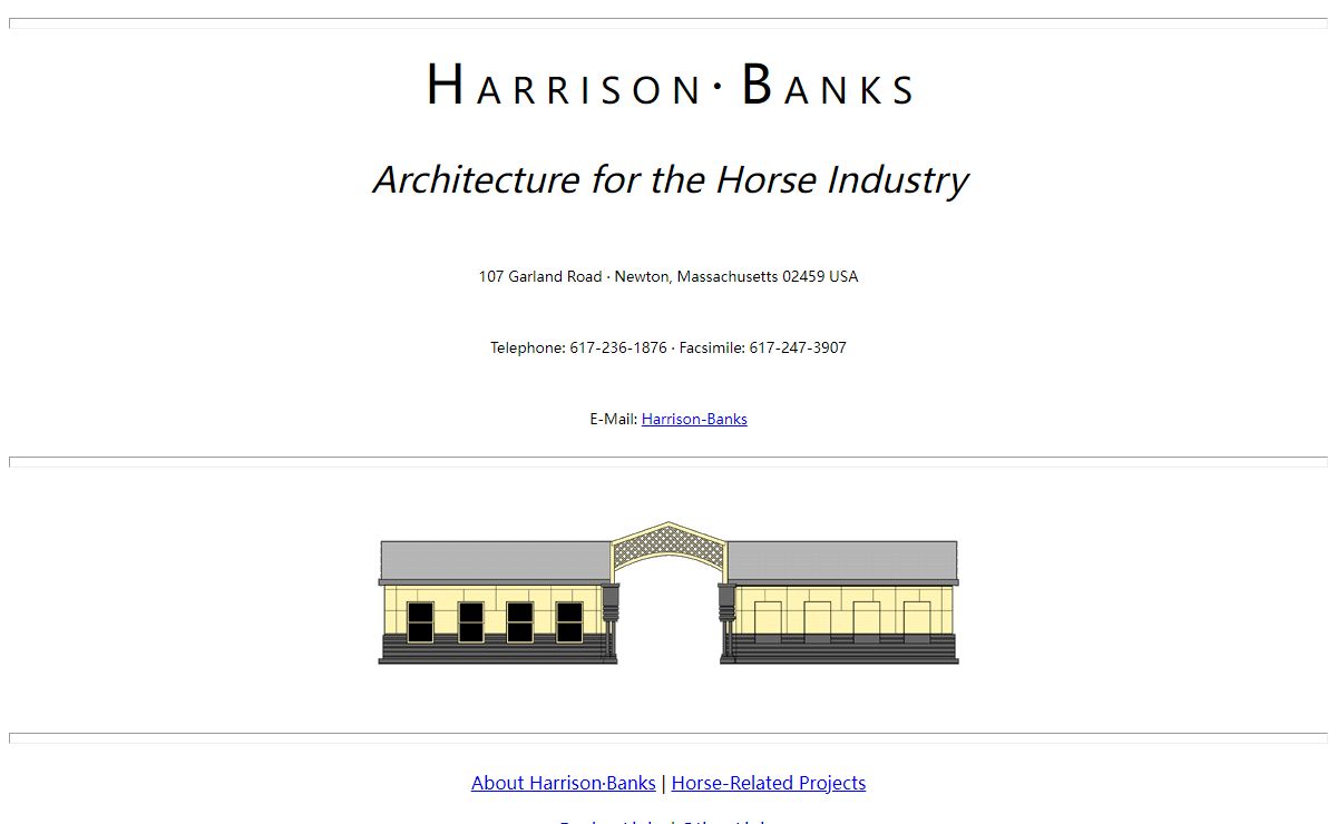 Harrison-Banks: Equestrian Architecture