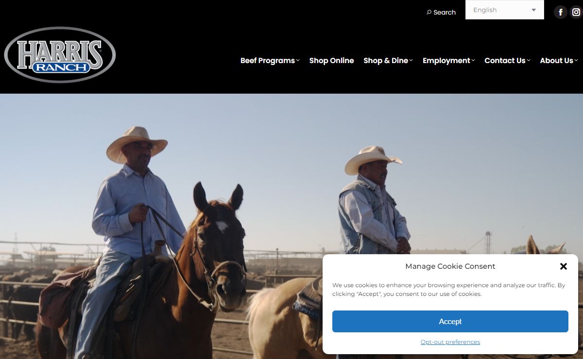 Home - Harris Ranch Beef Company