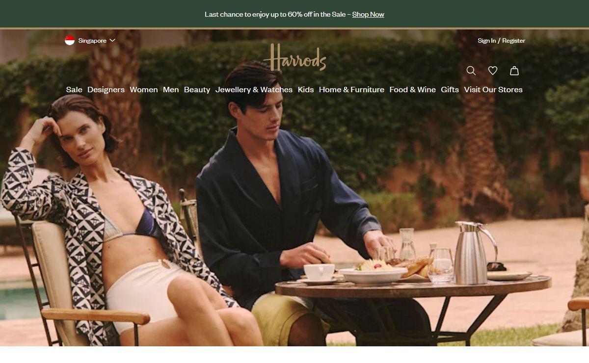 Harrods UK | The World’s Leading Luxury Department Store | Harrods SG
