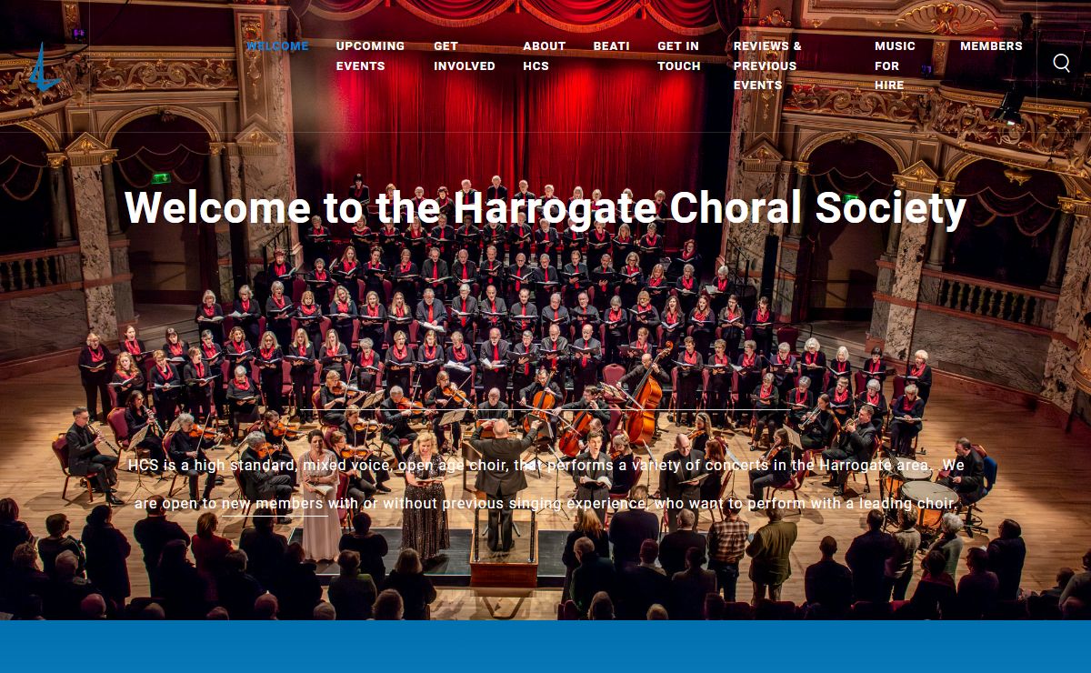 Harrogate Choral Society - Wecome to Harrogate Choral Society