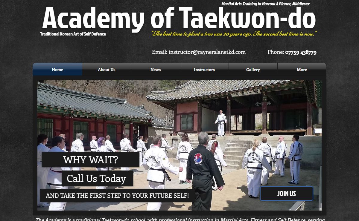 Academy of Taekwon-do - Martial Arts Training In Harrow and Pinner