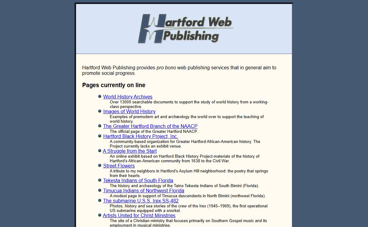 Hartford Web Publishing