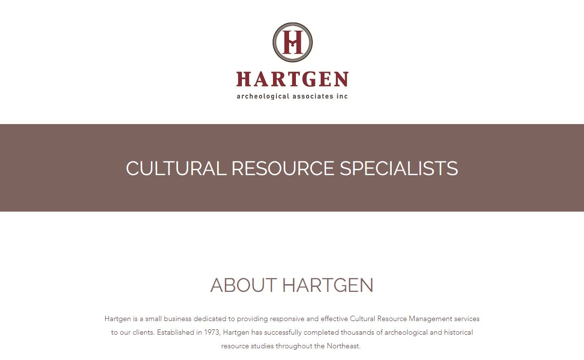 Hartgen Archeological Associates | Cultural Resource Management Specialists |