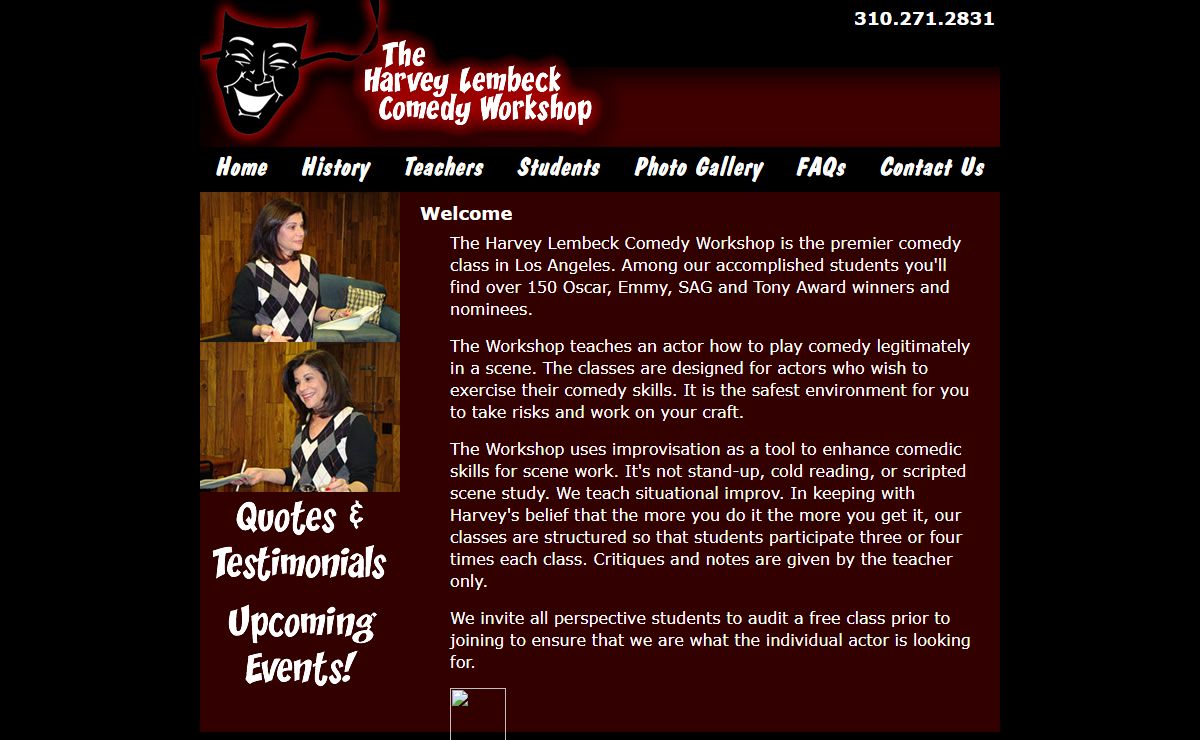Harvey Lembeck Comedy Workshop-