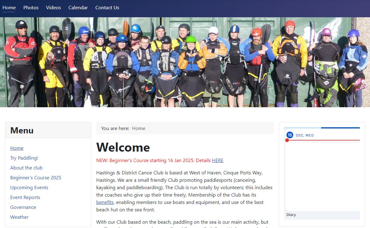 Hastings Canoe Club