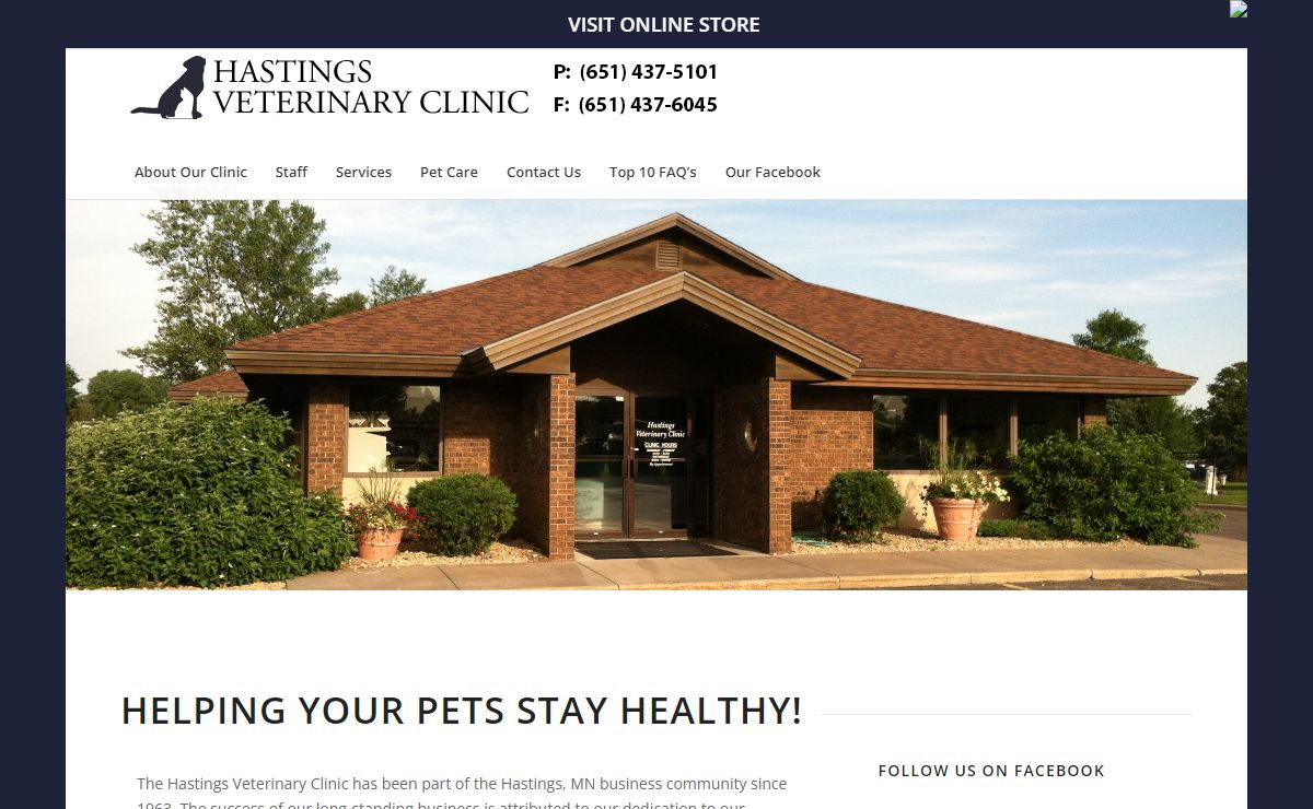 Hastings Veterinary Clinic in Hastings MN