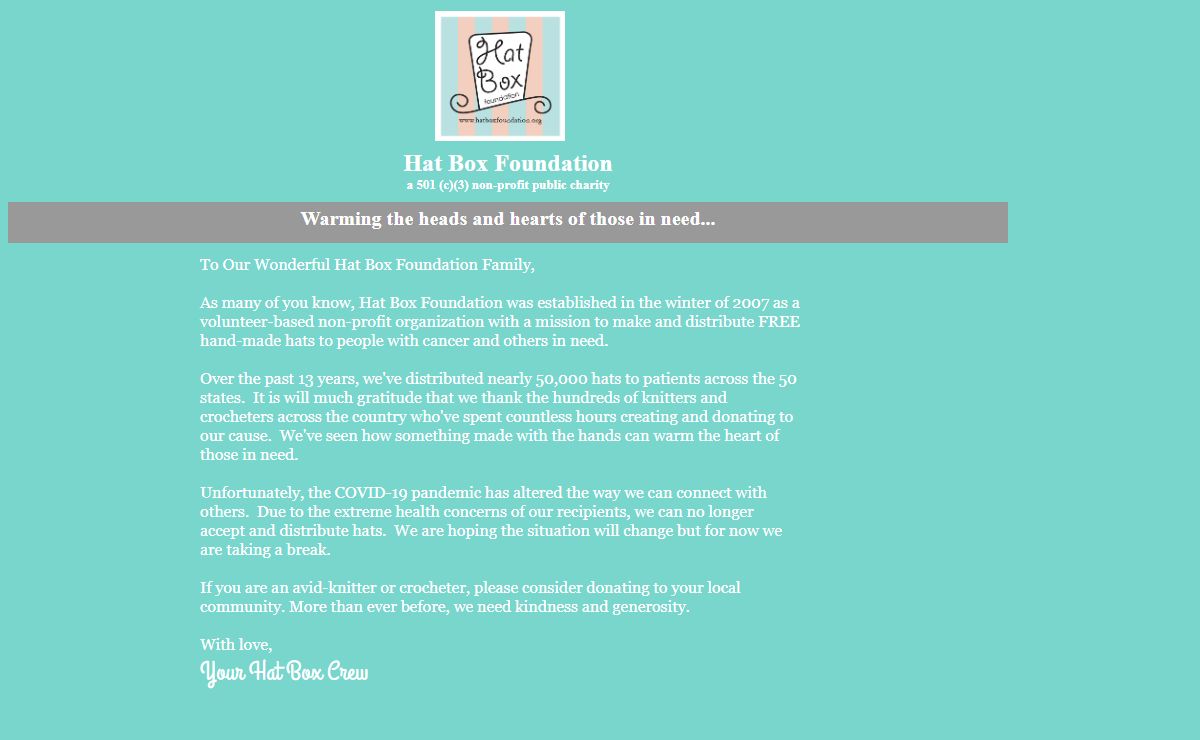 Hat Box Foundation