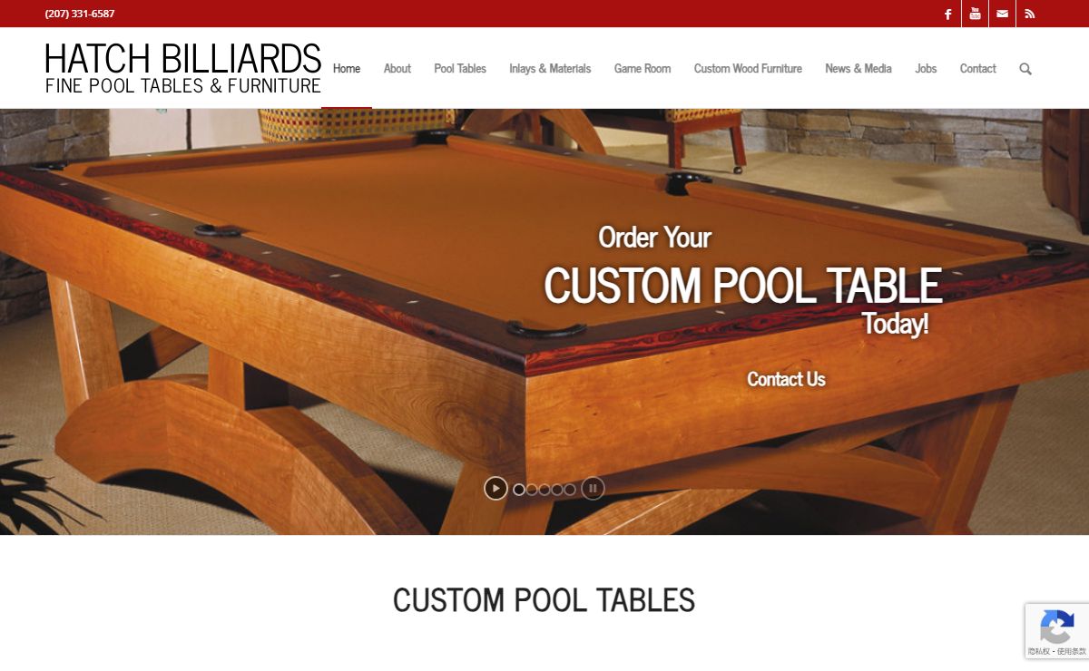 Custom Pool Tables, Custom Made Billiard Tables For Sale