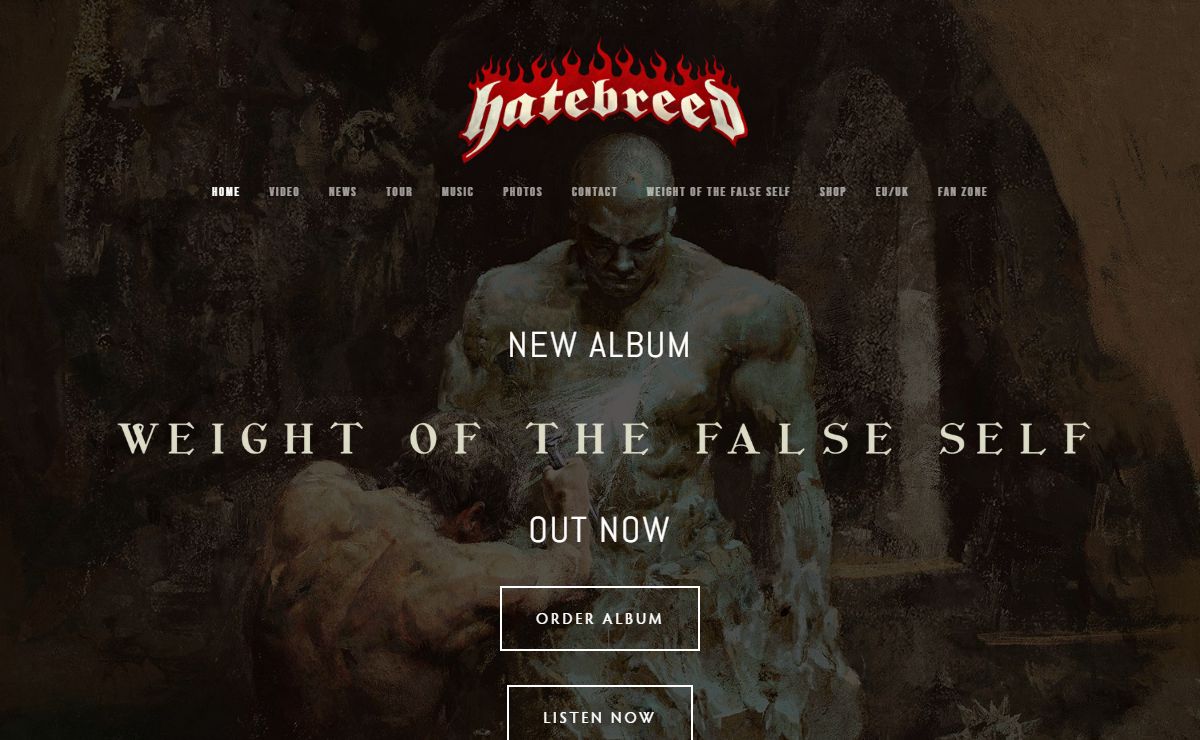 Hatebreed - Weight Of The False Self | The Official Hatebreed Website