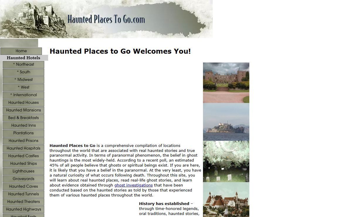 Haunted Places To Go! Real Haunted Stories of Real Haunted Places!