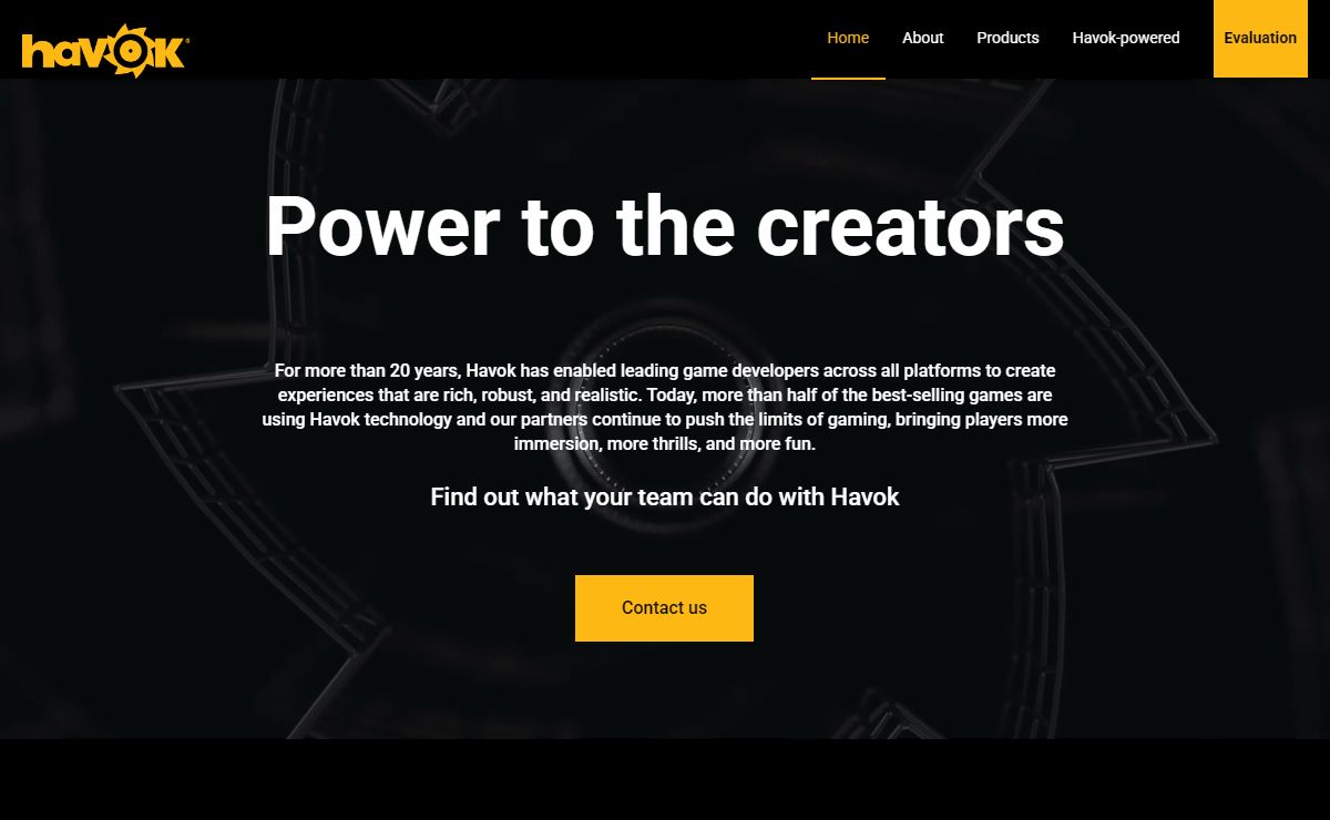 Havok | Physics, Navigation, and Cloth for Games
