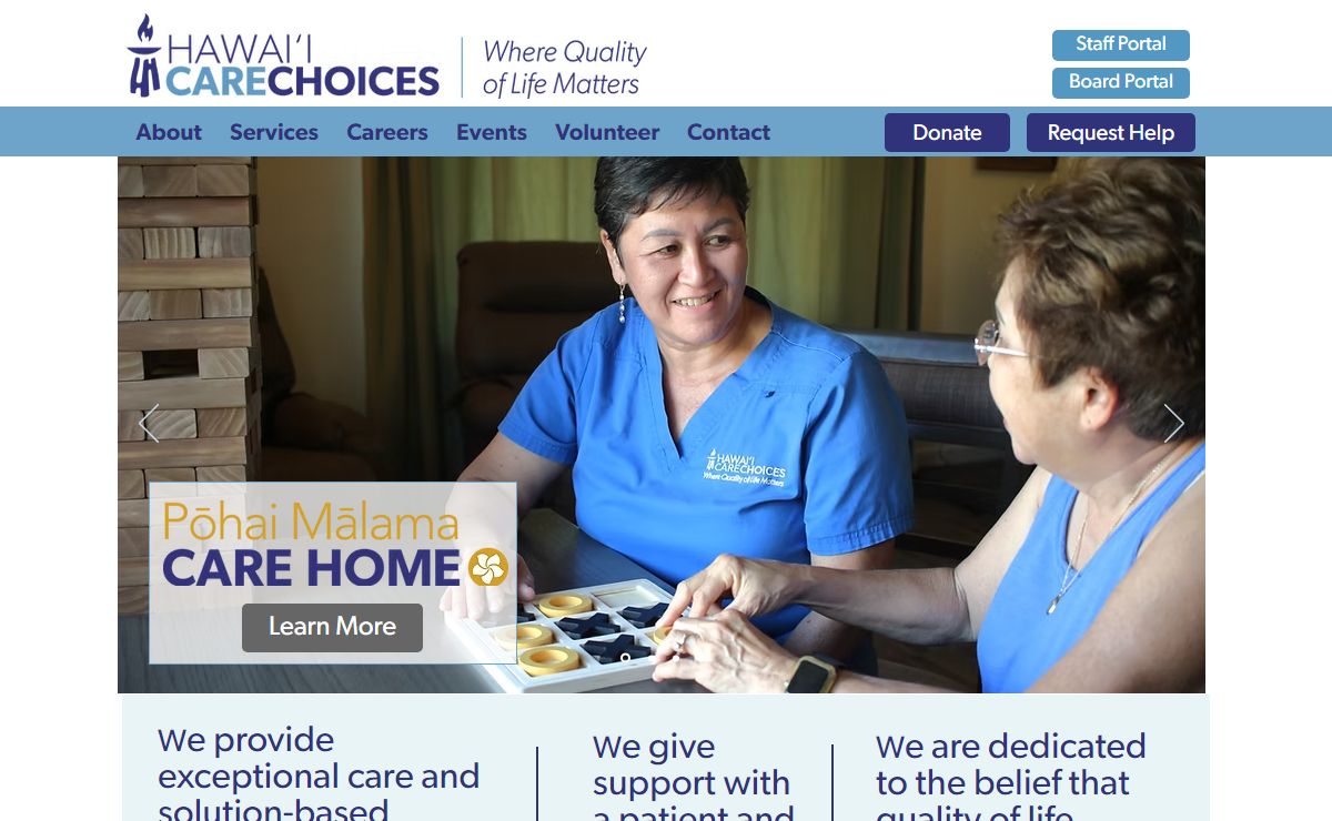 Hawai‘i Care Choices | East Hawai‘i | Palliative, Hospice, Bereavement