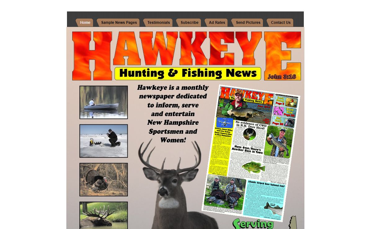 Hawkeye Hunting and Fishing News | Milford, NH USA