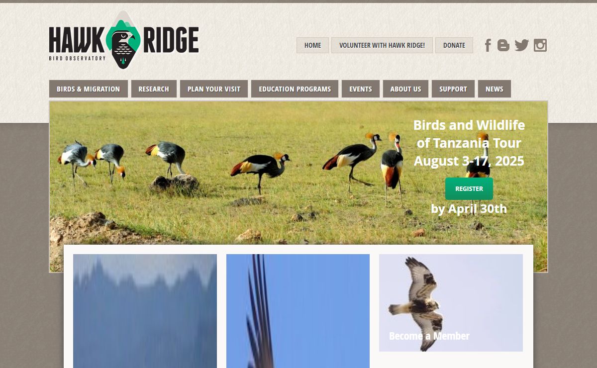 Hawk Ridge Bird Observatory
