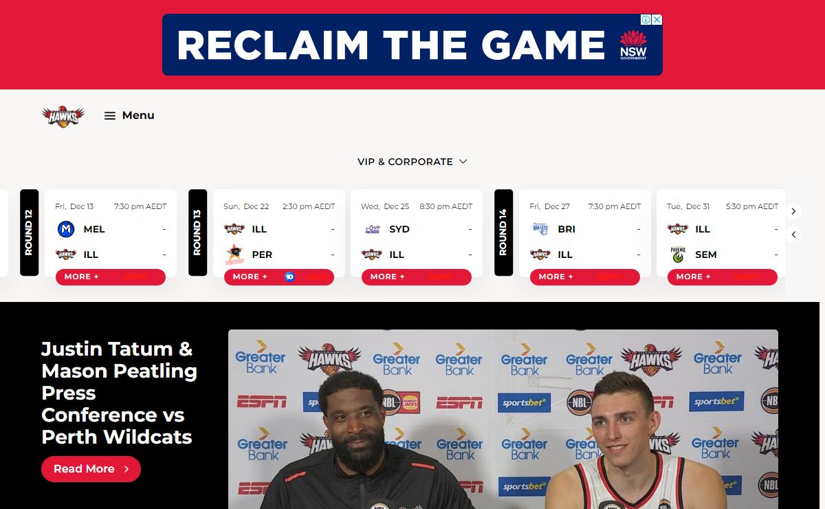 Illawarra Hawks | Official NBL Website