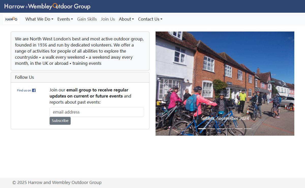 Harrow and Wembley Outdoor Group